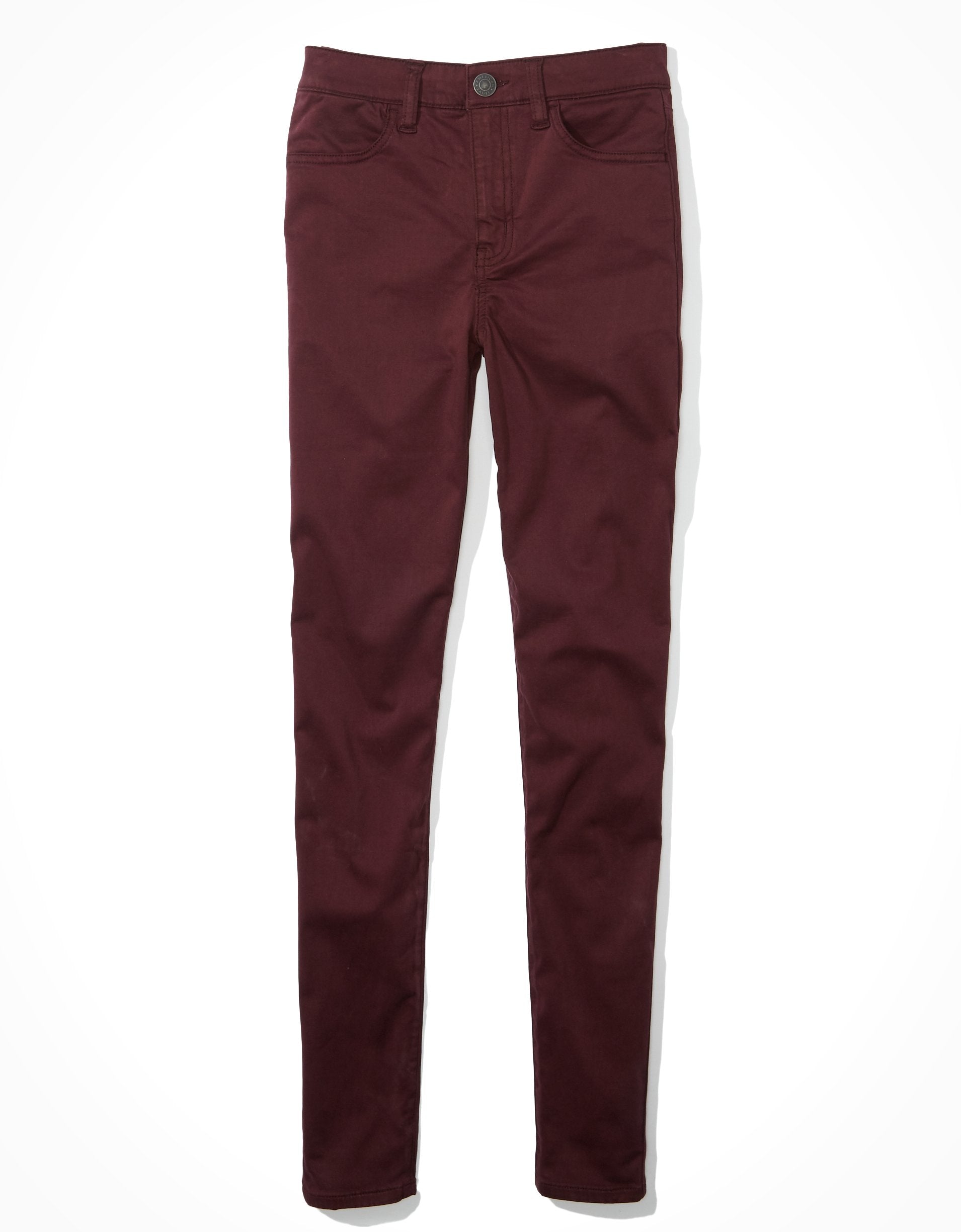 

Брюки женские American Eagle Outfitters, цвет burgundy