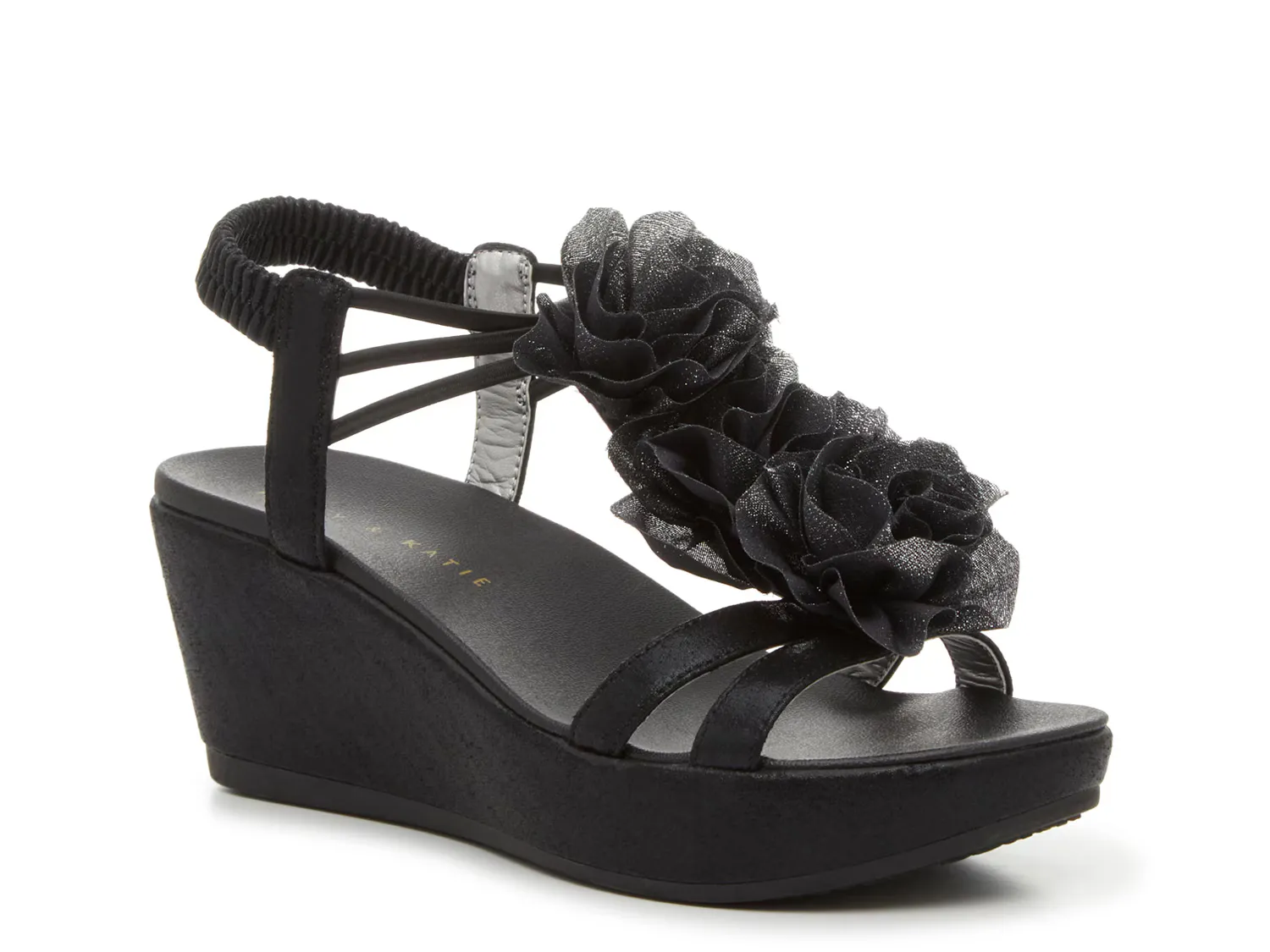 

Сандалии Cayla Wedge Sandal Kelly & Katie, черный