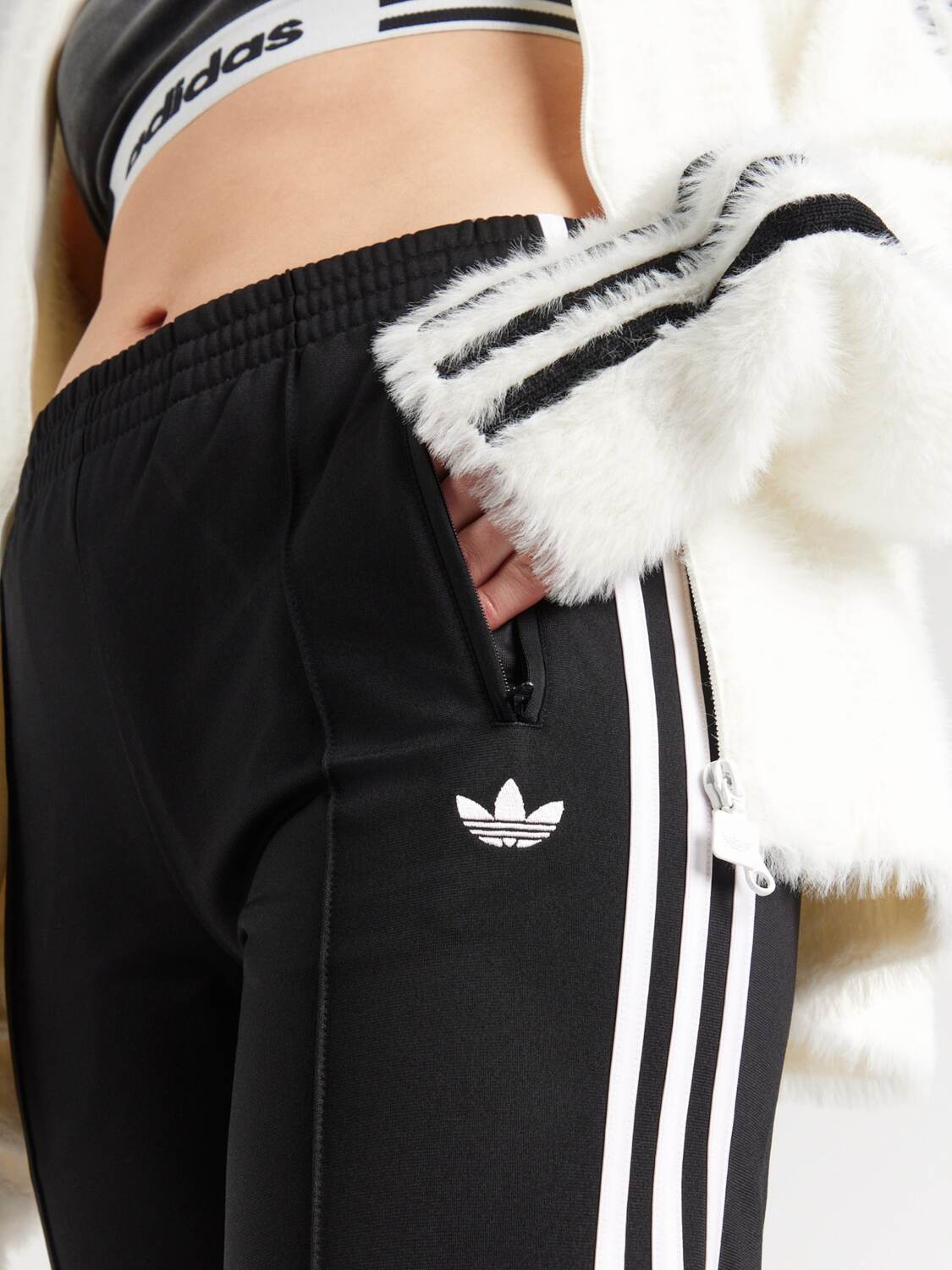 Adidas Originals Брюки Regular 'FB Classic' в черном цвете — фото 2
