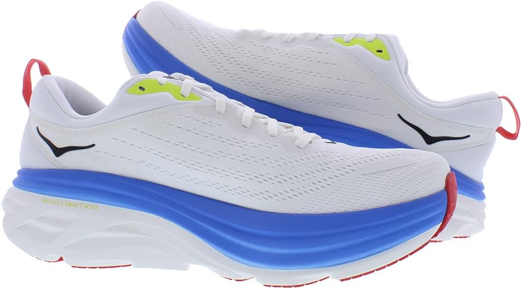 Мужские беговые кроссовки Hoka One One Teva, Blanc De Blanc/Virtual Blue — фото 4