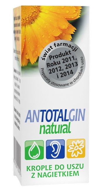 

Ушные капли Antotalgin Natural Krople Do Uszu, 15 g