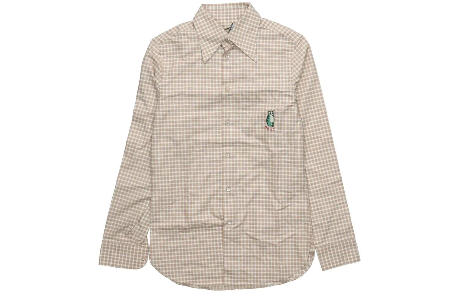 

Рубашка мужская хаки Gucci, хаки