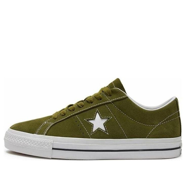 

Кроссовки one star pro low 'suede - trolled green' Converse, зеленый