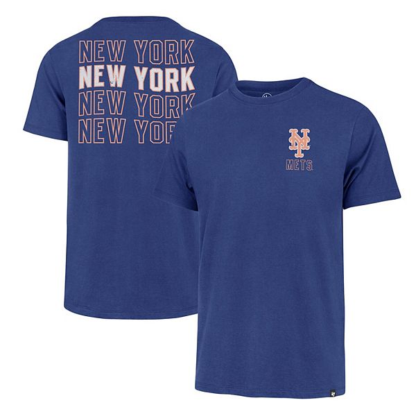 

Футболка '47 Royal New York Mets Hang Back Franklin Unbranded