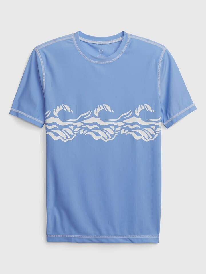 

Футболка GAP Shirt, светло-синий