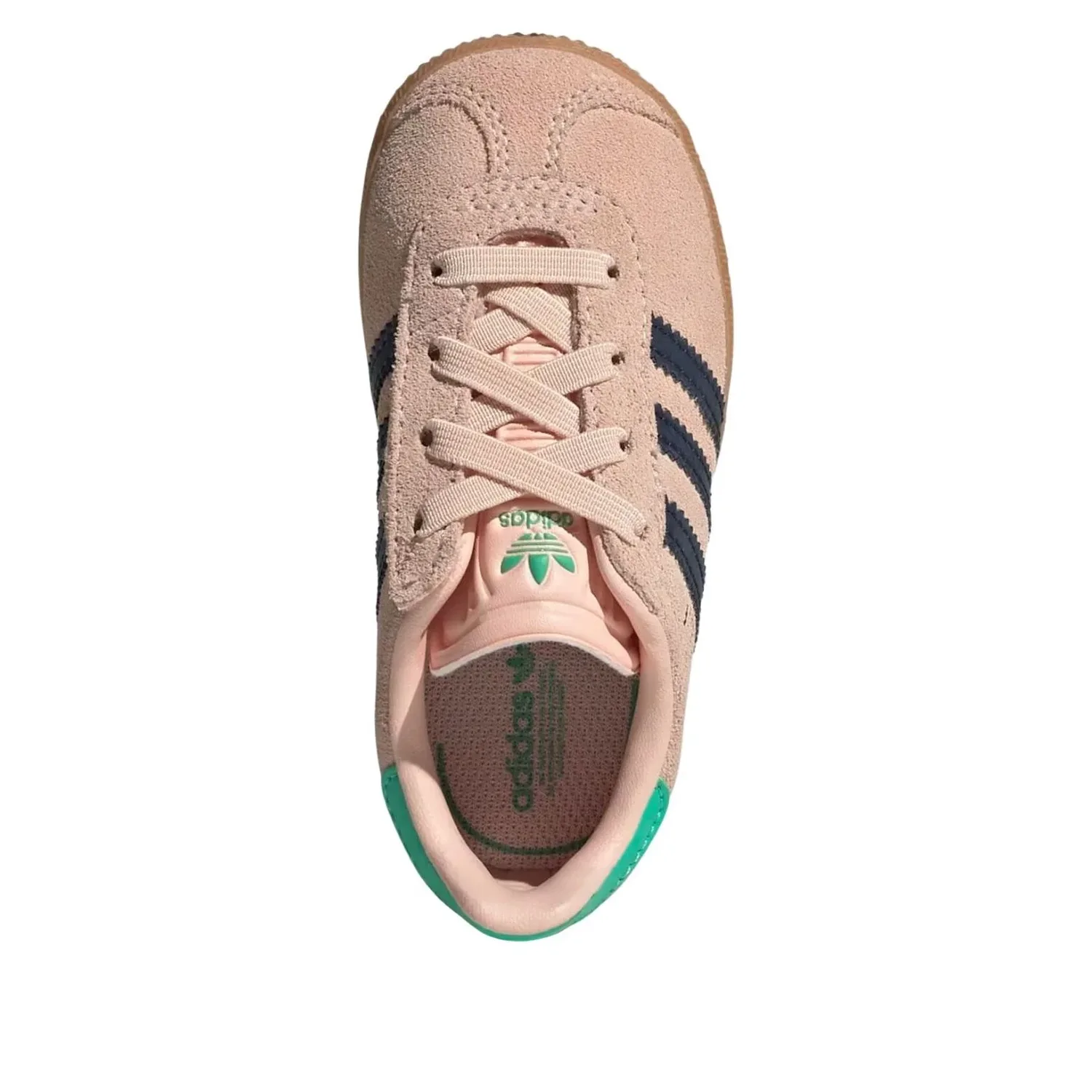 Кроссовки (TD) Adidas Gazelle 'Blush Pink Night Indigo Green' — фото 4