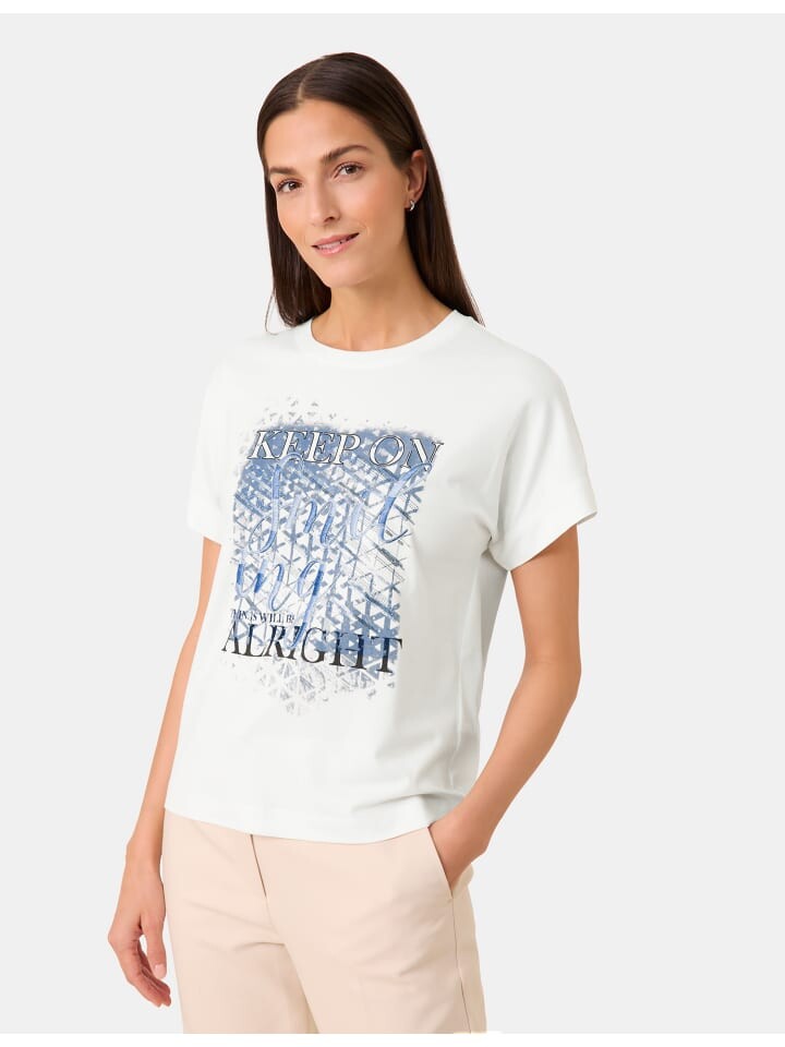 

Футболка Gerry Weber T-Shirt 1/2 Arm, цвет Placement on Offwhite
