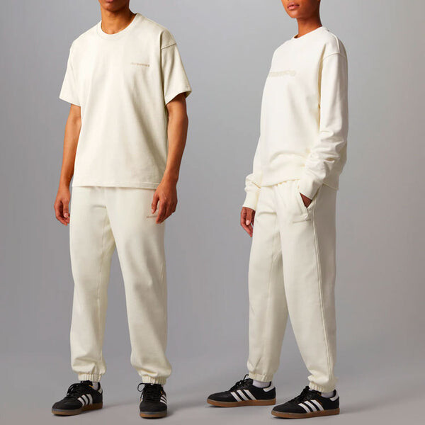 Брюки x pharrell humanrace small logo sweatpants 'white' Adidas, мультиколор — фото 2