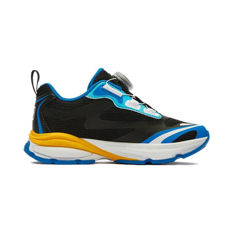 FILA KIDS Детские кроссовки с низким верхом, устойчивые к износу и скольжению, черные, синие, белые, для детей 3–7 лет — фото 2