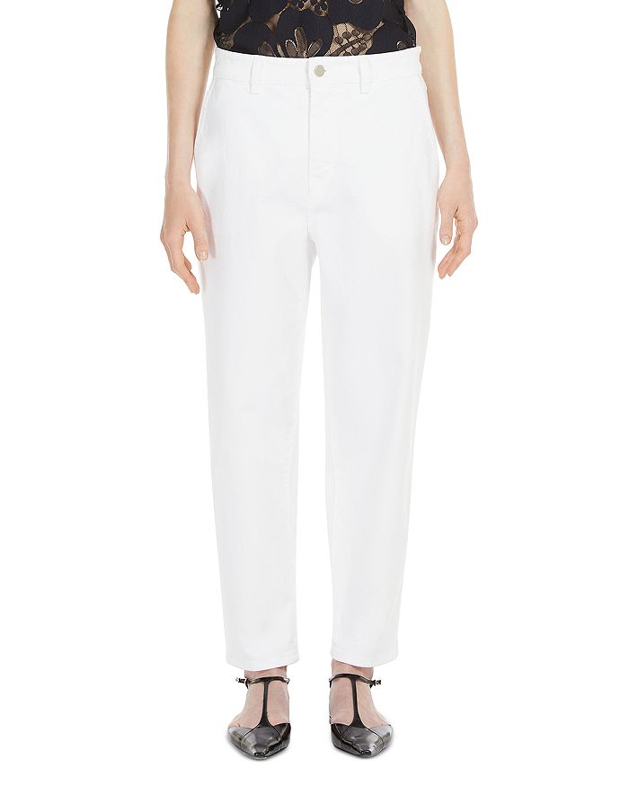 

Детройтские штаны Max Mara Studio, белый