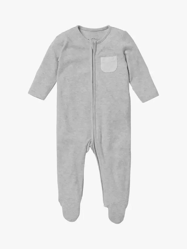 Детский комбинезон для сна Baby Clever с застежкой-молнией и карманами MORI
