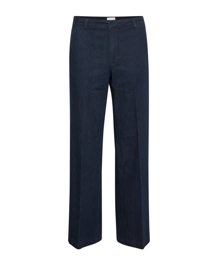 

Темно-Синие джинсы свободного кроя My Essential Wardrobe, синий