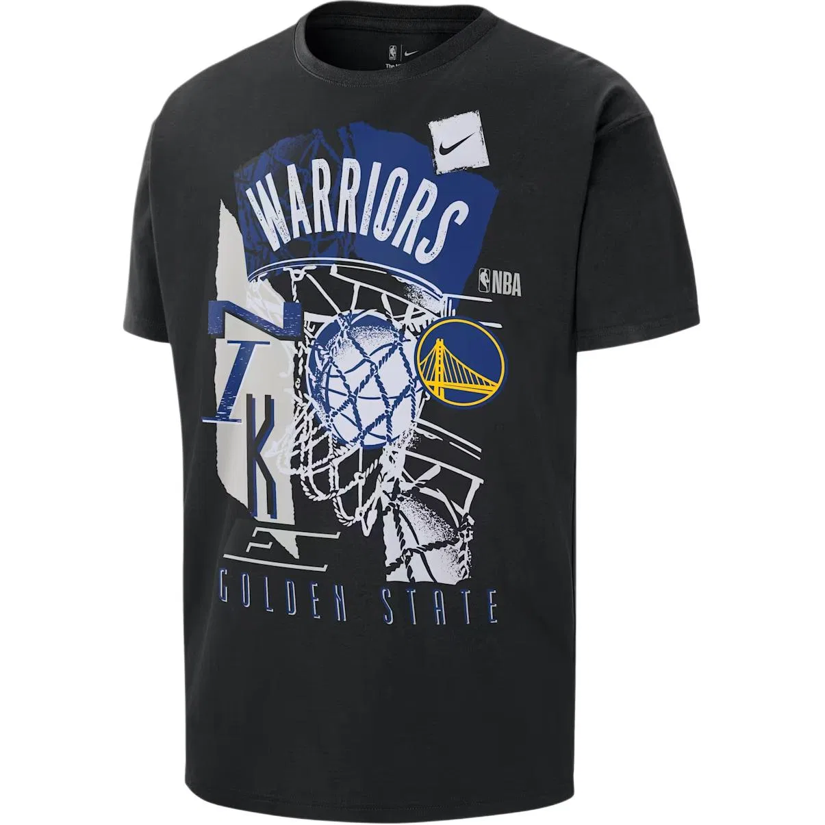 Футболка Golden State Warriors мужская Nike, Black