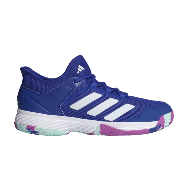 

Кроссовки Adizero Ubersonic 4 J, цвет Lucid Blue Purple Burst