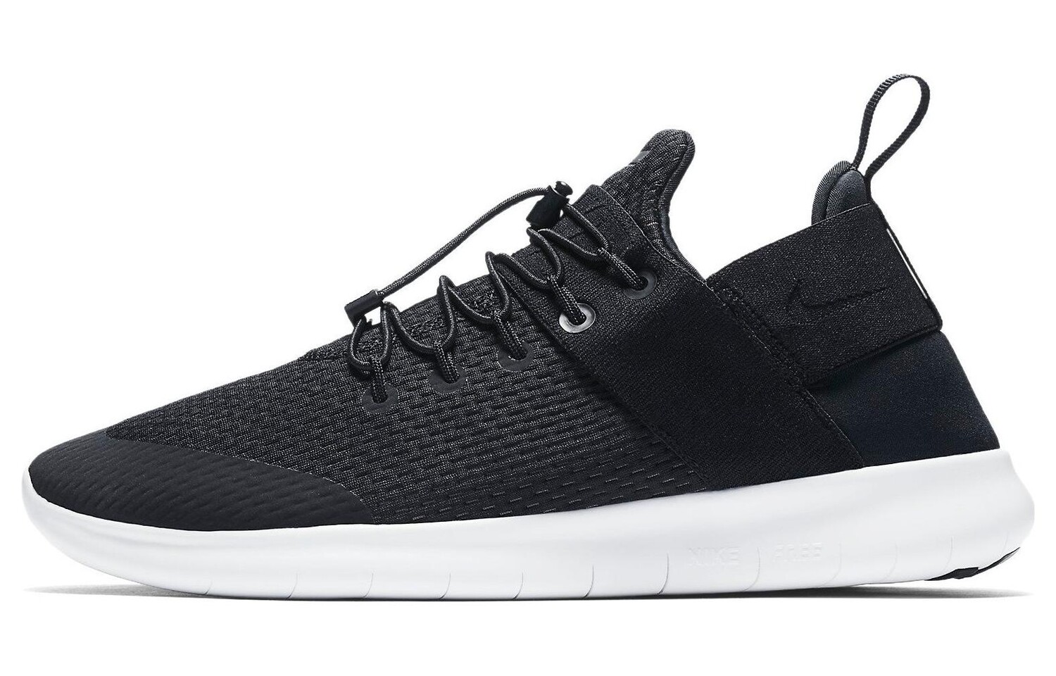 

Кроссовки Nike Free RN Lifestyle Shoes Men Low-top Black, черный
