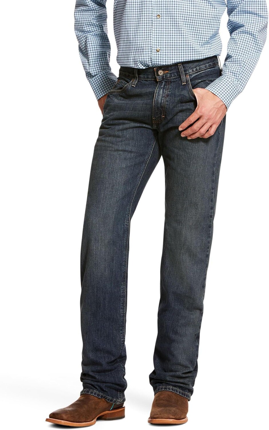 

Джинсы M4 Low Rise Boot Cut 13 oz Ariat, цвет Tabac