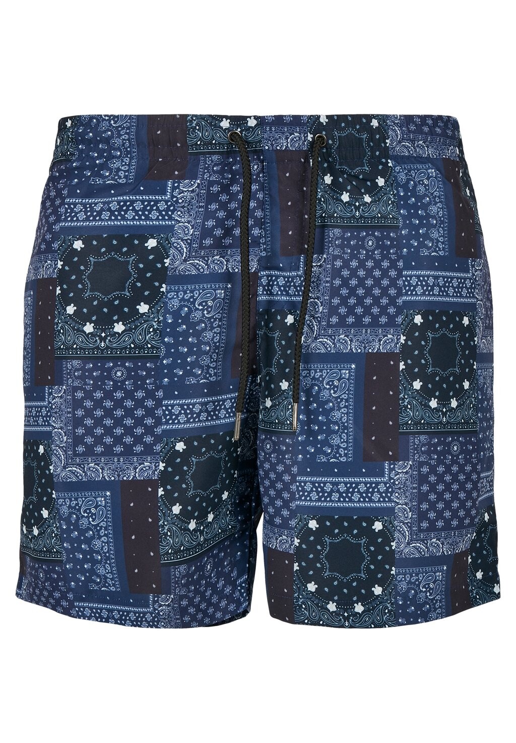 

Шорты для плавания Urban Classics, темно-синяя бандана aop Pattern