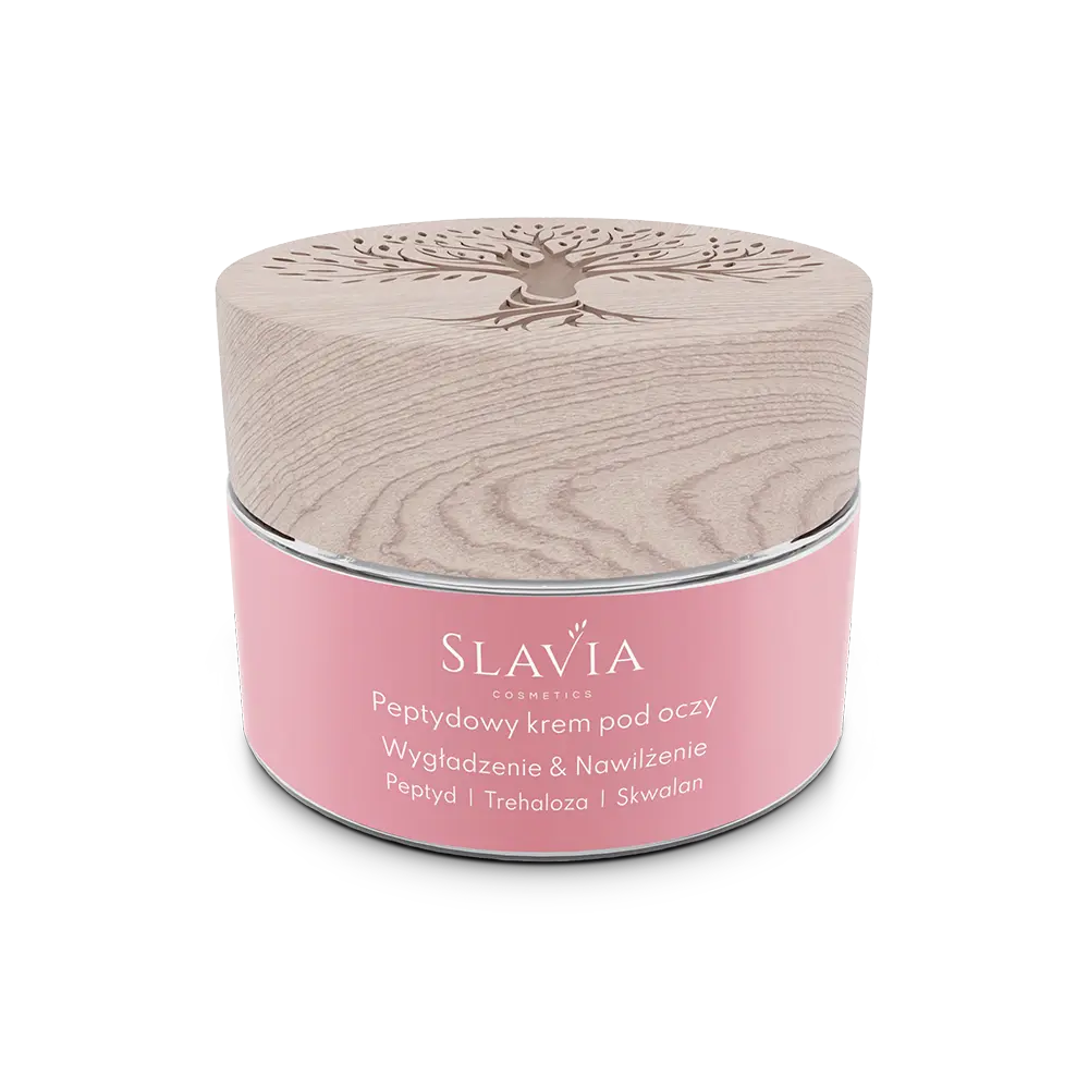 

Пептидный крем для глаз Slavia Cosmetics Wygładzenie & Nawilżenie, 30 мл