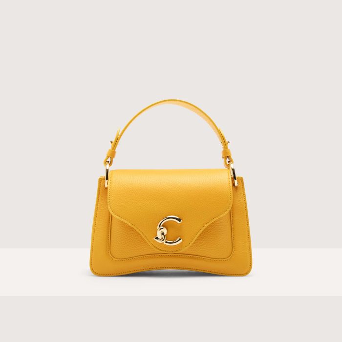 

Сумка top-handle Coccinelle C-me small, цвет Soleado