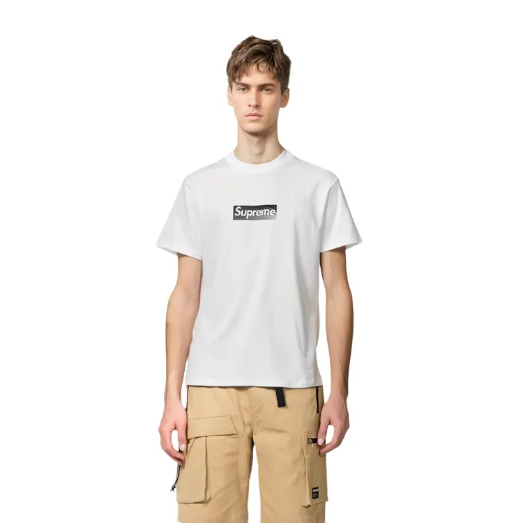 Футболка унисекс белая Supreme, белый — фото 2