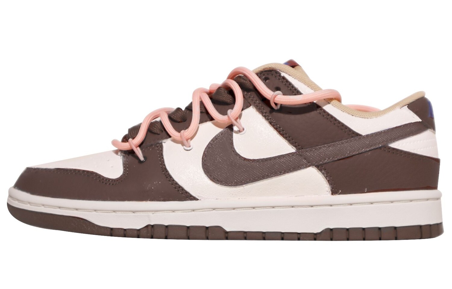 

Кроссовки Nike Dunk Skateboarding Shoes Men Low-top Brown, Pink, коричневый