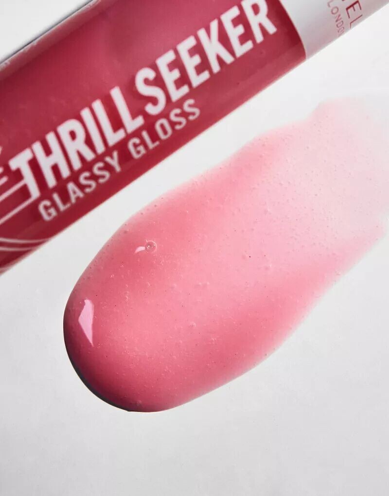 Rimmel London – Thrill Seeker Glassy Gloss – Блеск для губ – 500 Pine to the Apple — фото 4