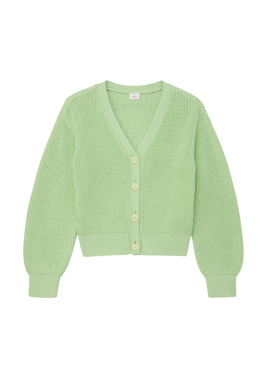 

Кардиган s.Oliver Knit Cardigan, зеленый