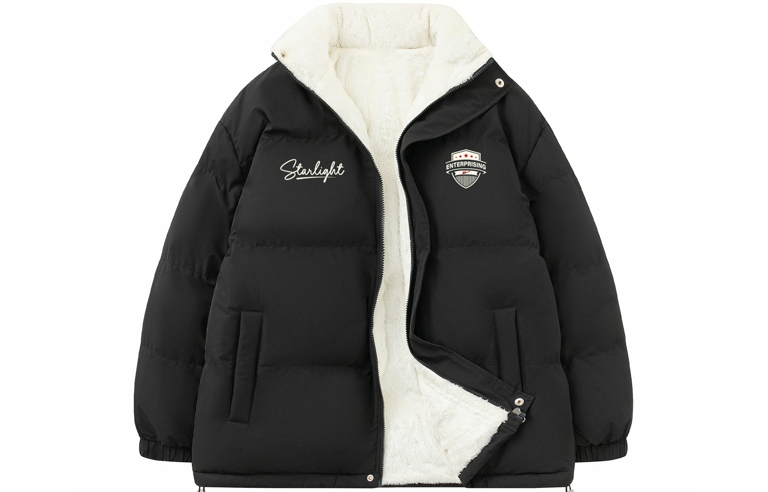 

Пуховик Huichao Riding The Wind Collection для женщин WARRIOR, черный