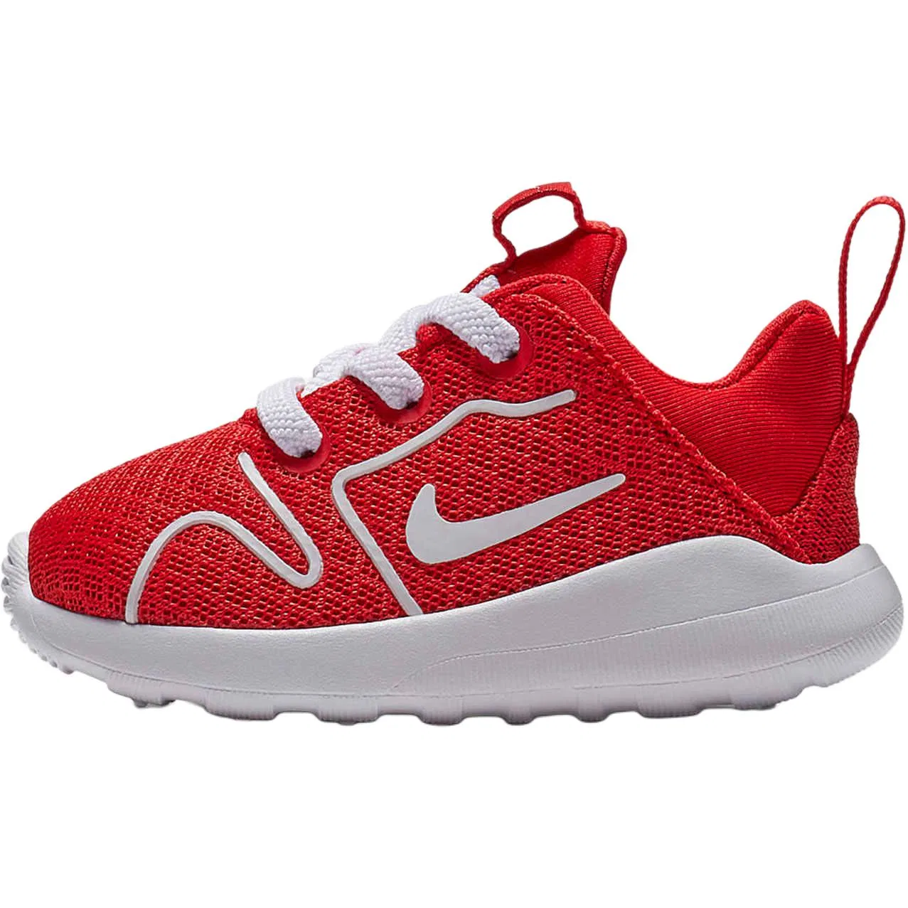 Кроссовки детские Nike Kaishi 2.0 красные с белым