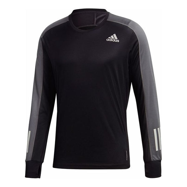 

Футболка adidas OTR LS M Running Sports Training Long Sleeves Black, черный