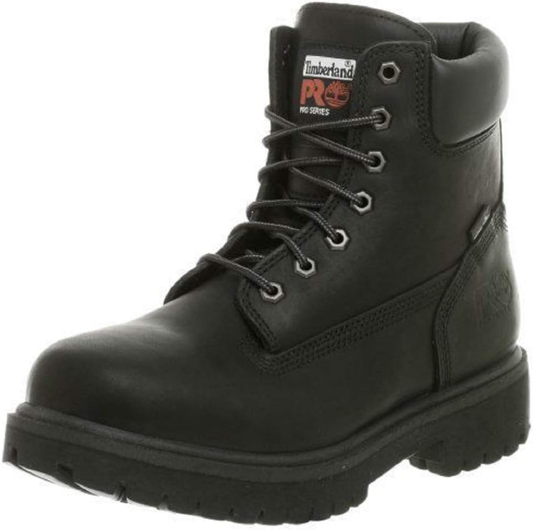

Мужские промышленные рабочие ботинки Timberland PRO Direct Attach 6" с мягким носком, утепленные и водонепроницаемые, черный