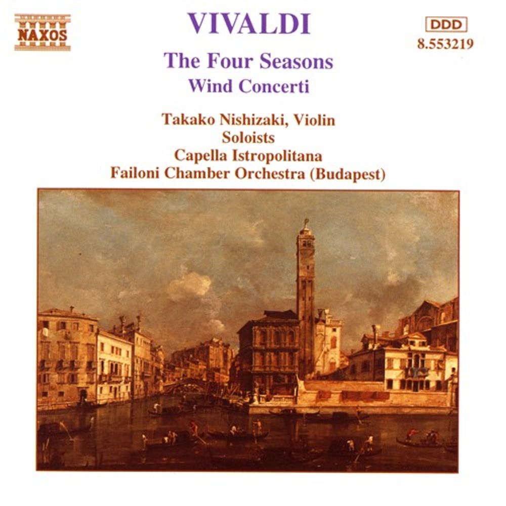 

Диск CD Vivaldi: The Four Seasons / Wind Concerti - Antonio Vivaldi, Takako Nishizaki, Capella Istropolitana, Budapest Failoni Chamber Orchestra