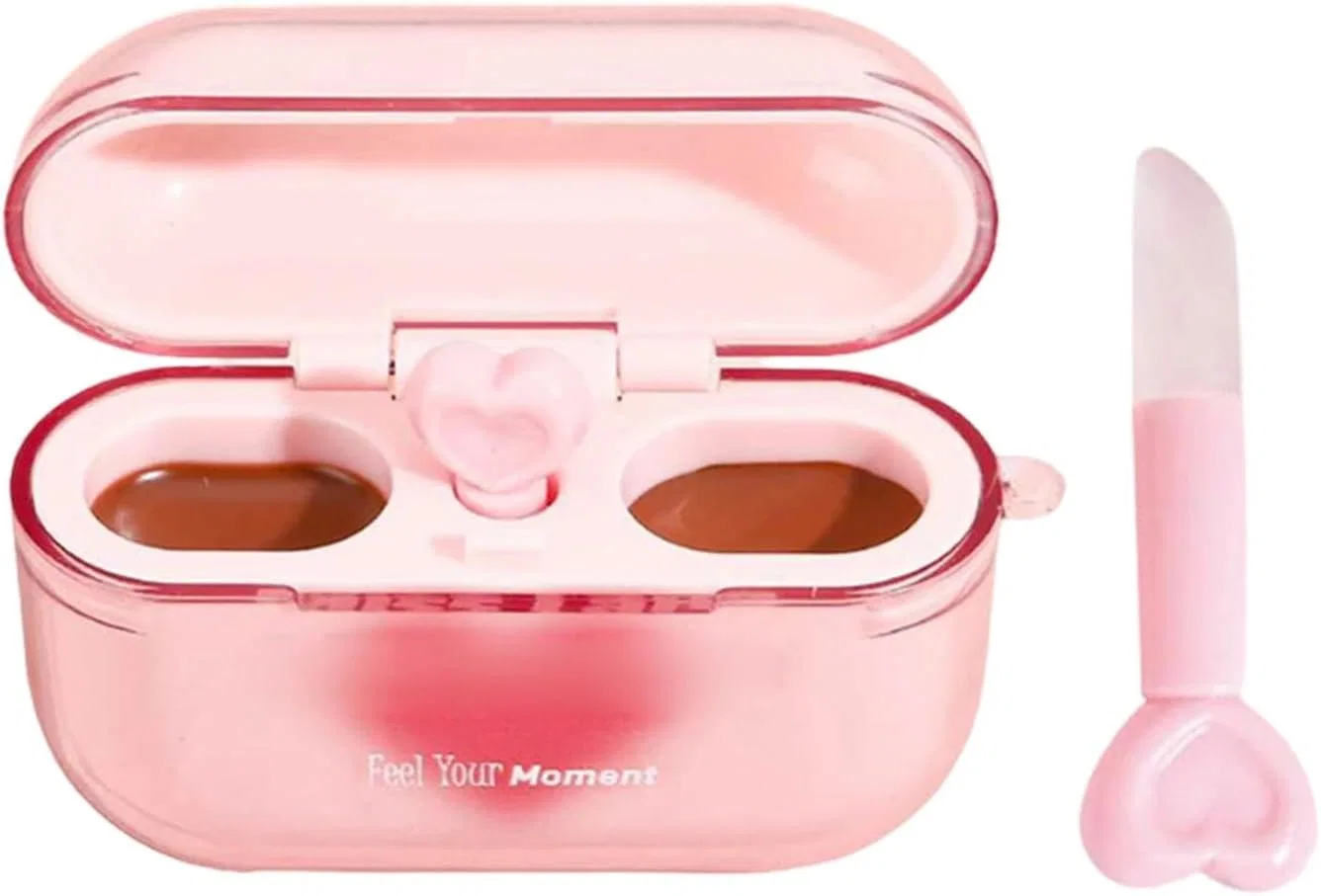 Блеск для губ Double Tone Mirroring Gloss Oxxggkao, 1 г, цвет C