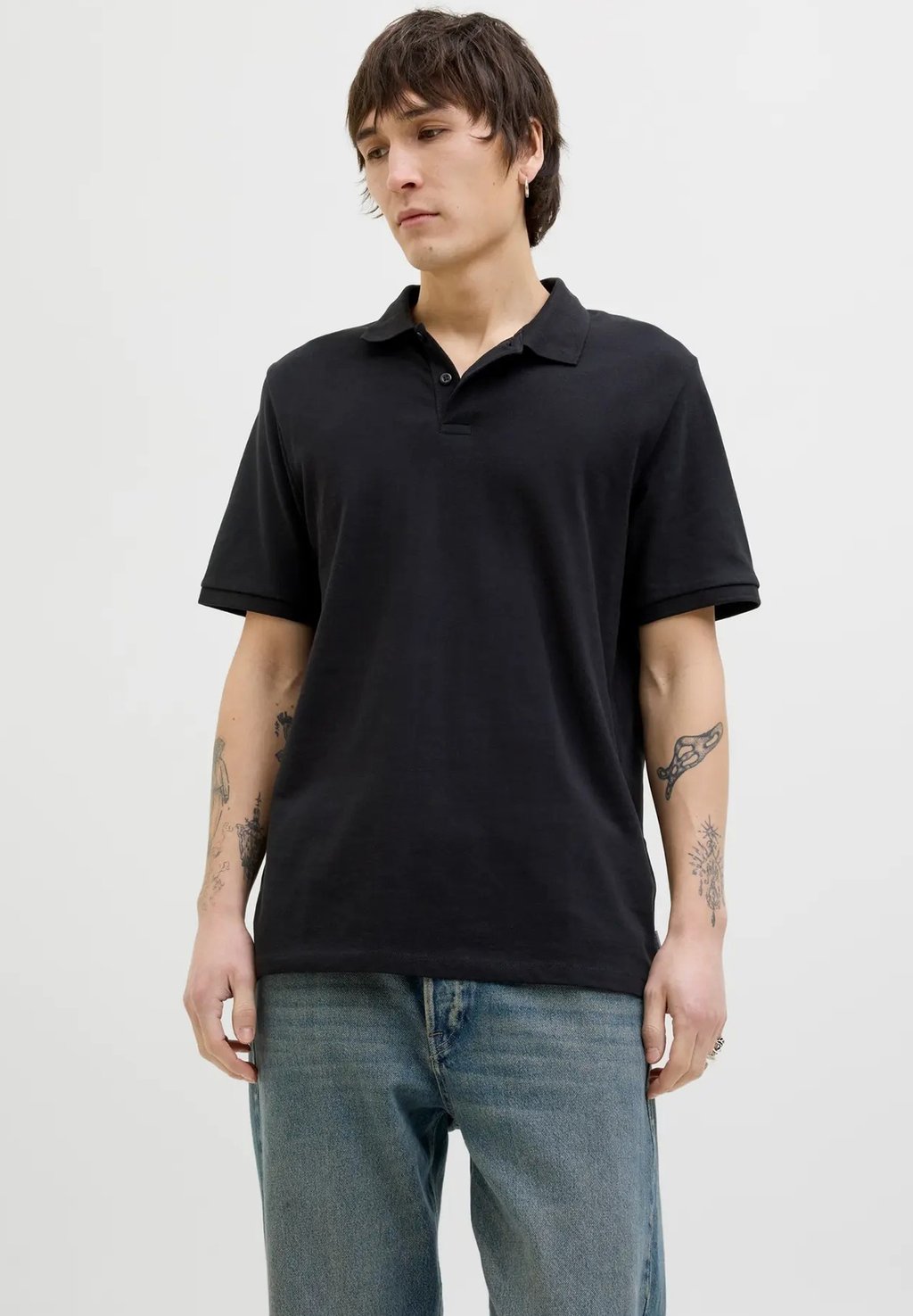 

Поло Jack & Jones, черный