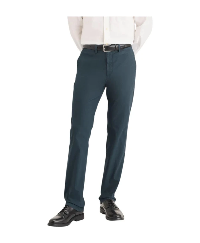

Узкие брюки чинос, универсальные и стильные. Dockers, синий