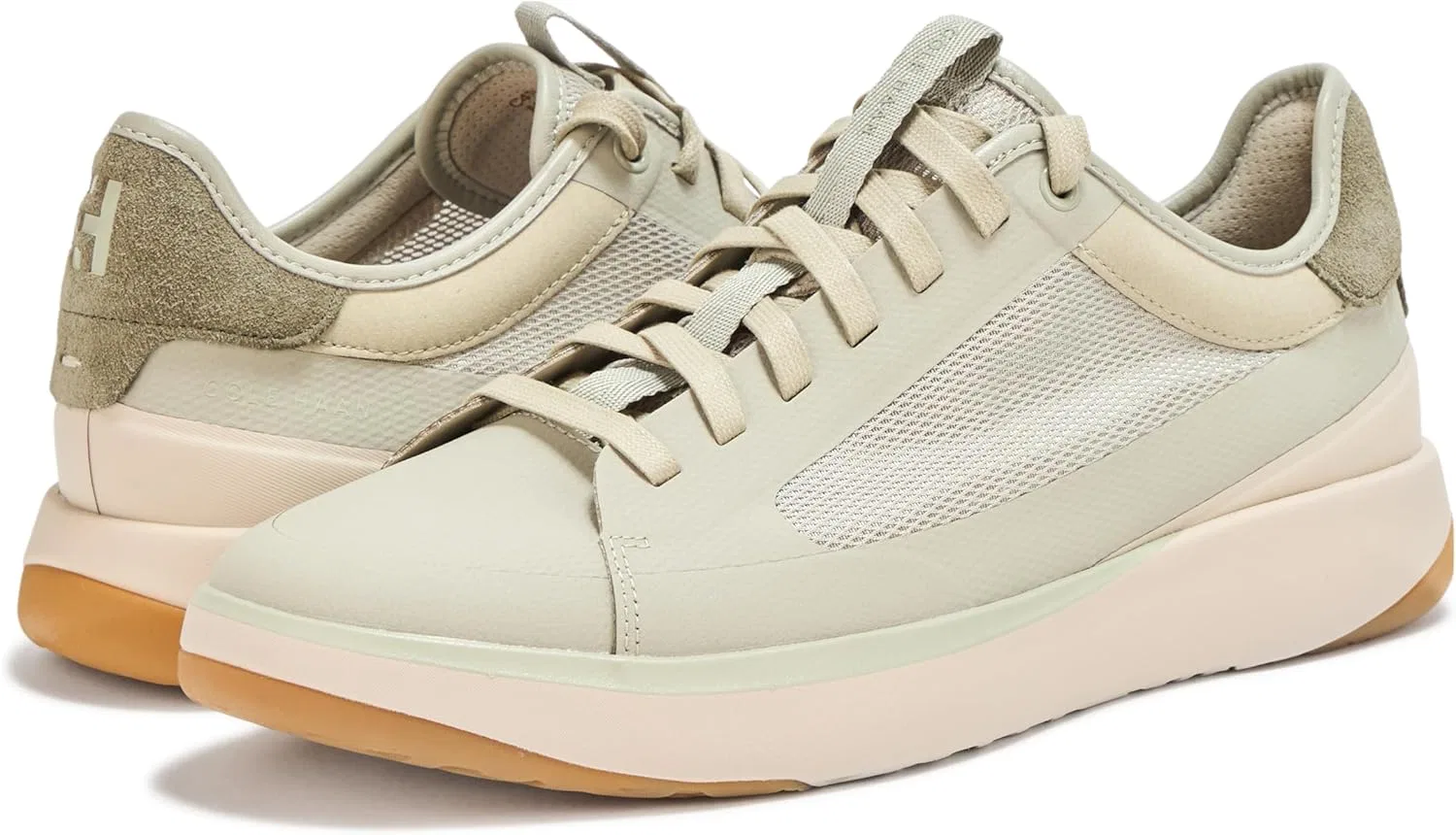 Мужские кроссовки Cole Haan Grandpro All Day Court Trainers, оливковый — фото 3
