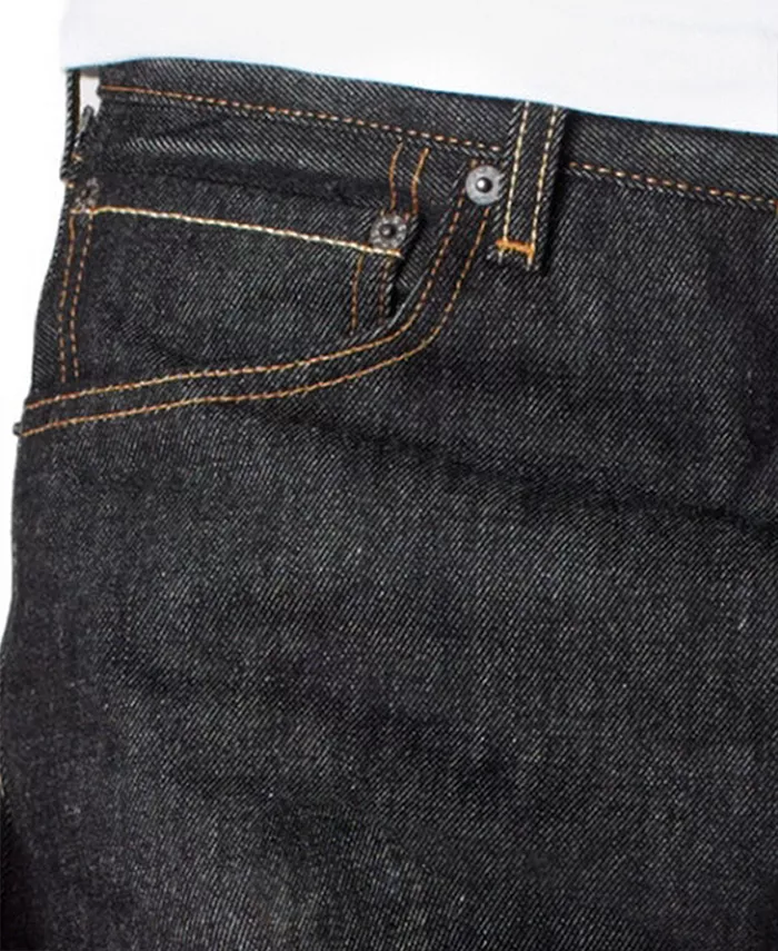 Мужские джинсы 501 Original Shrink-to-Fit Non-Stretch Levi'S, черный — фото 3