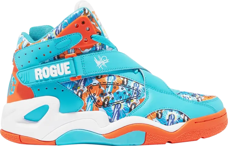 

Кроссовки Ace Ventura x Mache x Rogue 'Hawaiian Shirt Print', бирюзовый, Зеленый, Кроссовки Ace Ventura x Mache x Rogue 'Hawaiian Shirt Print', бирюзовый