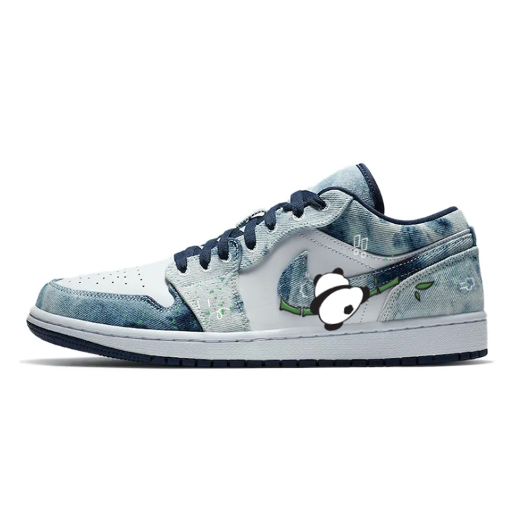 

Баскетбольные кроссовки Air 1 Vintage Men Low-Touch Blue/White Jordan