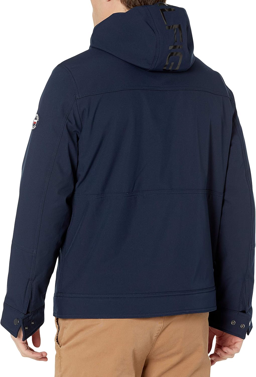 Мужская спортивная куртка Tommy Hilfiger Soft Shell с подкладкой из шерпы, Midnight Tech — фото 2