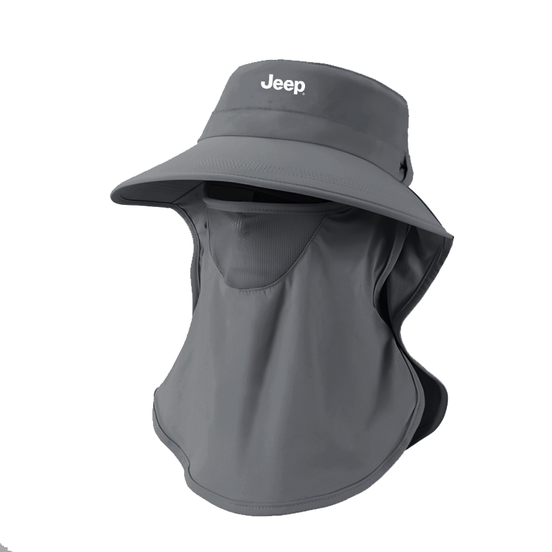 

Jeep Нейлоновая шляпа от солнца унисекс, Dark Gray
