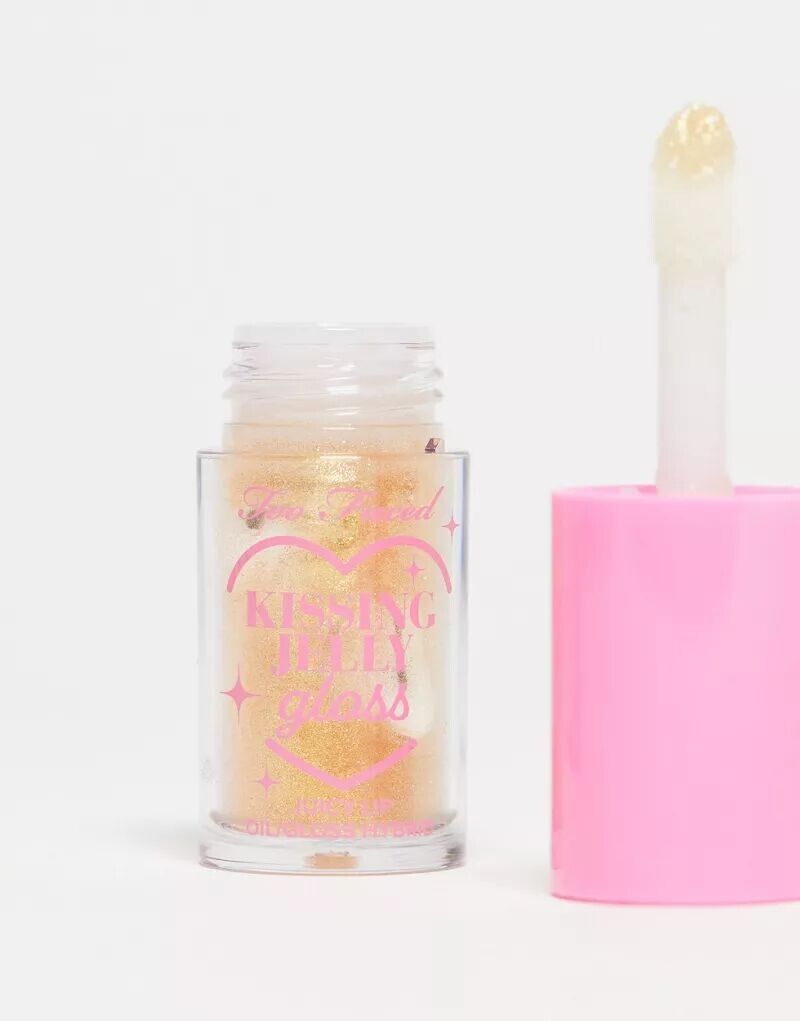 Too Faced – Kissing Jelly – масляный блеск для губ в цвете Пина Колада Too Faced Cosmetics — фото 3