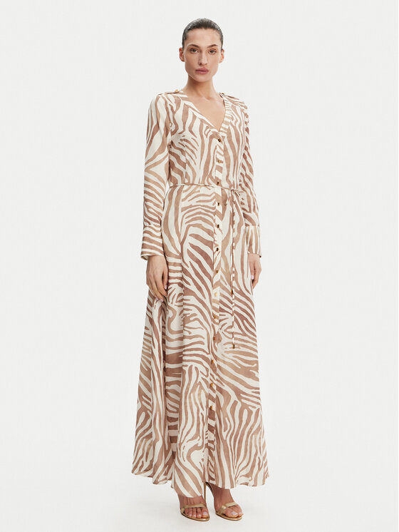 

Платье-Рубашка стандартный крой 5GGK08 7314A Marciano Guess, бежевый