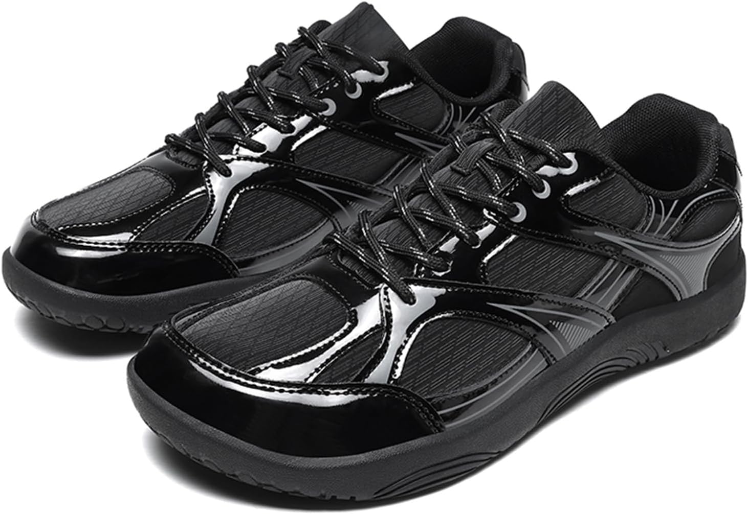 

Мужские босоножки с широкой носочной частью для тренировок в зале, кроссовки для кросс-тренинга Spwagym, черный