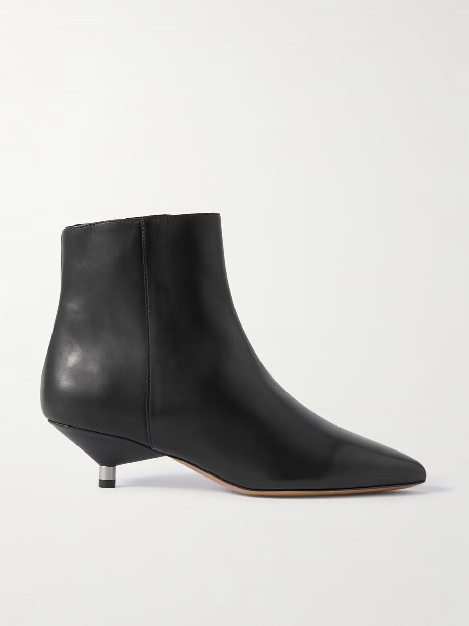 Кожаные ботильоны Eana Isabel Marant, черный