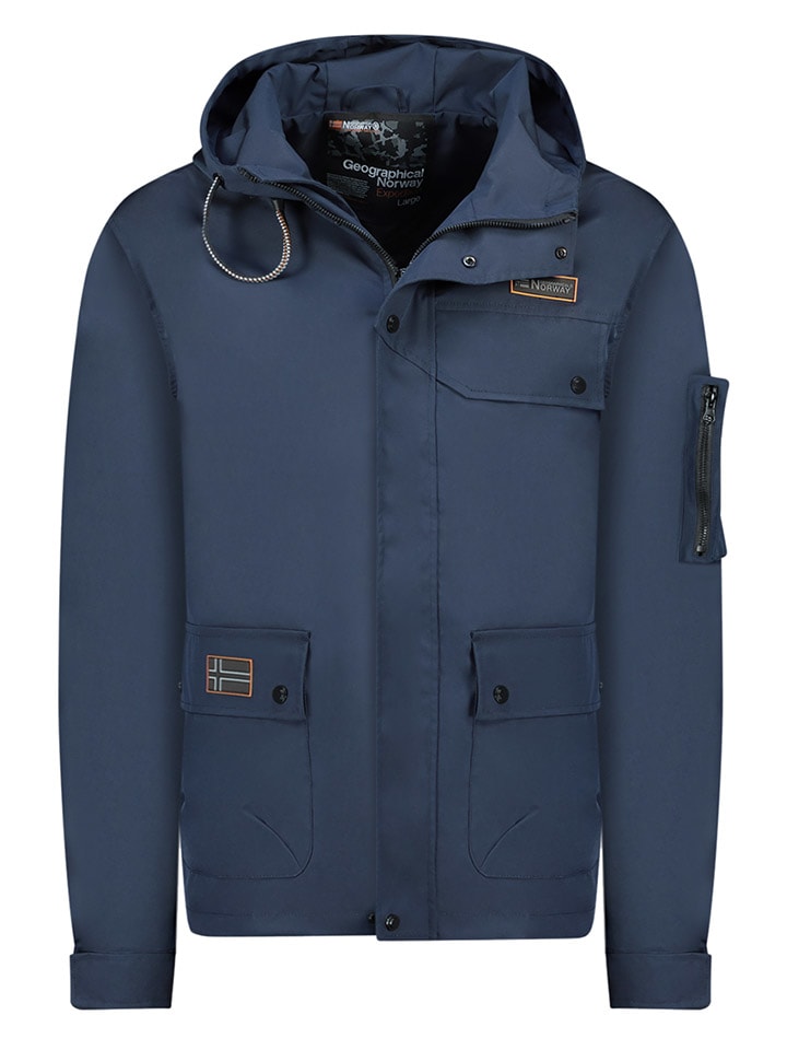 

Демисезонная куртка Geographical Norway, темно-синий