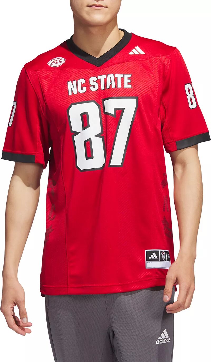 

Мужская футбольная майка Adidas NC State Wolfpack Red Premier Replica