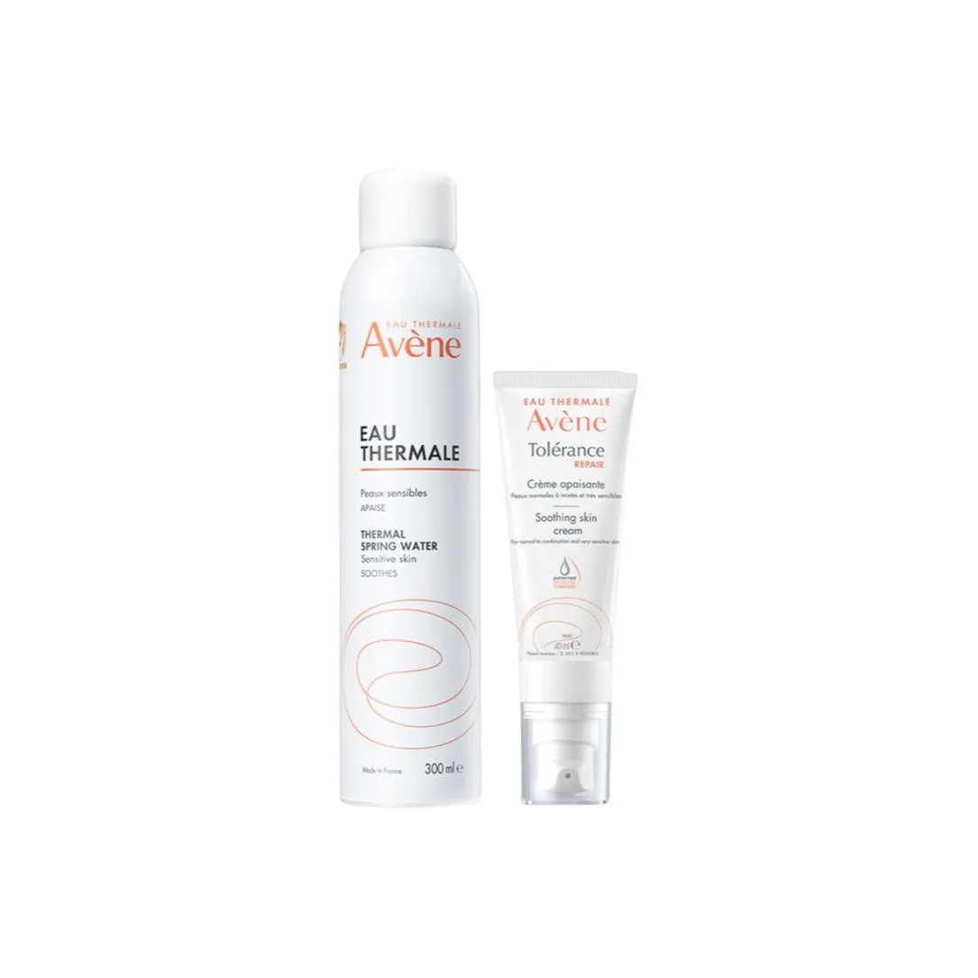 Avène Набор для ухода за кожей YAYANG с восстановлением защитного барьера, увлажняющий и питающий, Two-Piece Set: Hydrating Spray 300ml+Repairing Cream 40ml