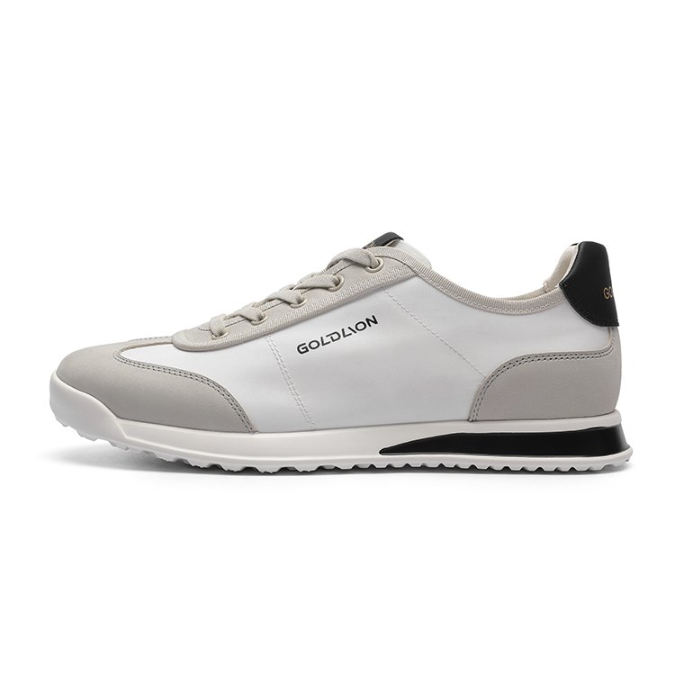 

GOLDLION Дышащие и легкие мужские низкие кеды Casual - белый+серый, цвет White/Gray
