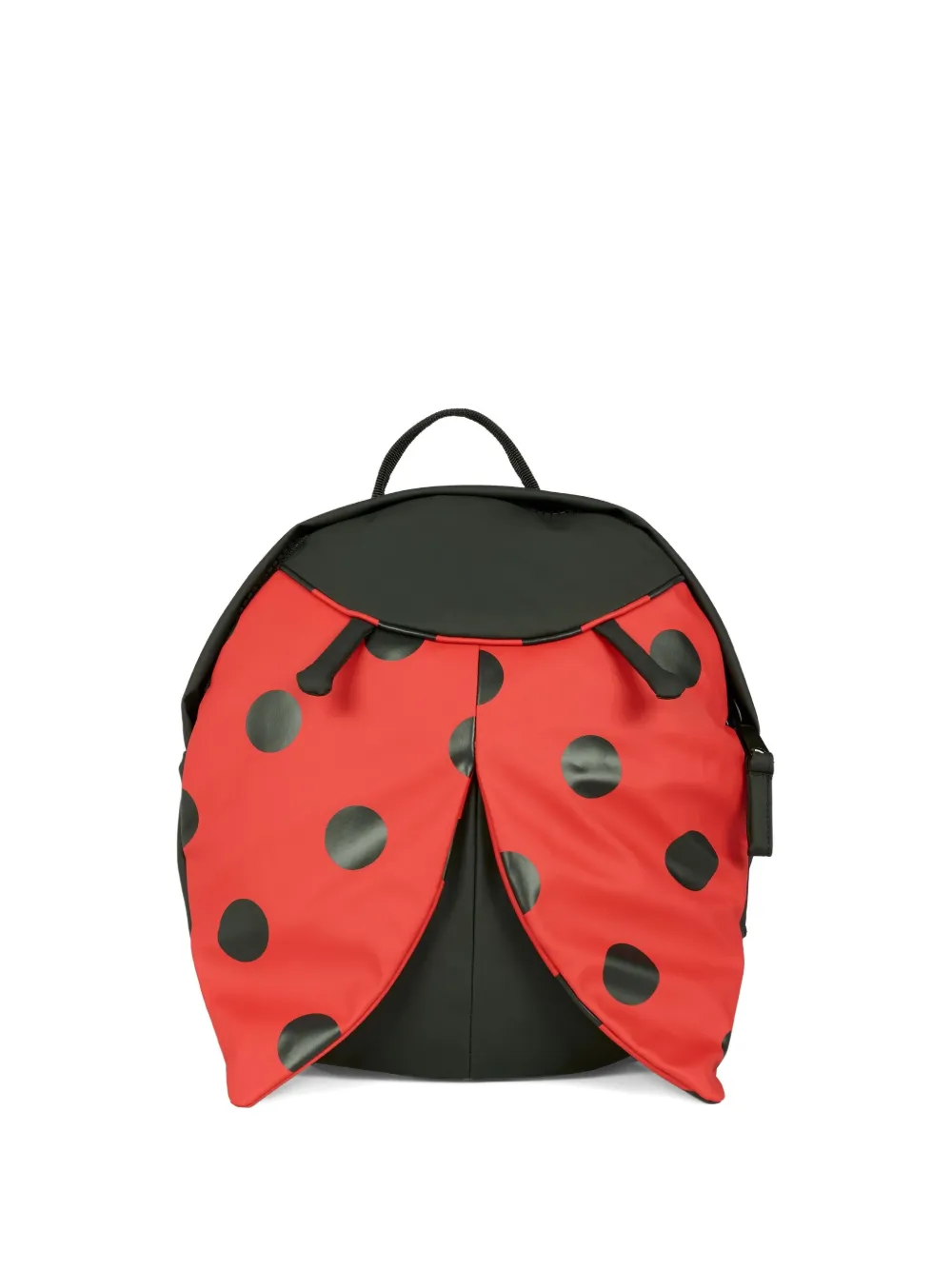

Рюкзак в горох в виде божьей коровки Konges Sløjd, красный